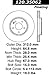 Centric Parts 120.35062 Premium Brake Rotor with E-Coating
