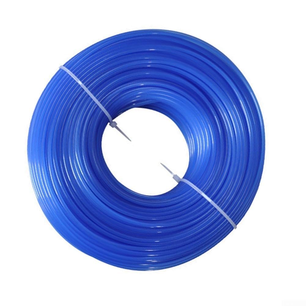 AIKEOU 1.6mm Round Nylon Mowing Rope 100m Trimmer Line for Gardeners and Lawn Care