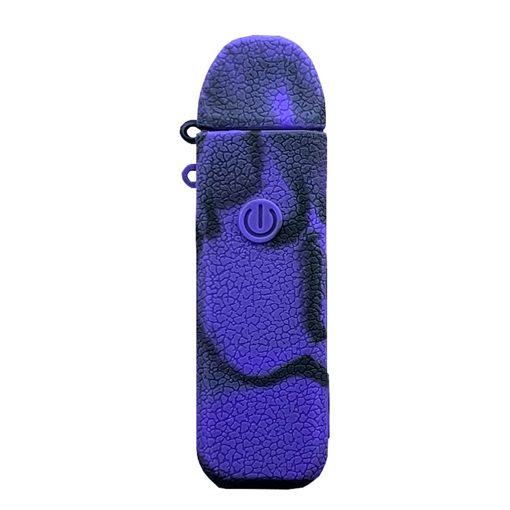 RUIYITECHModshield for Smok Pozz Pro Protective Silicone Case Skin Cover Sleeves for Pozz Pro Case (Black Purple)