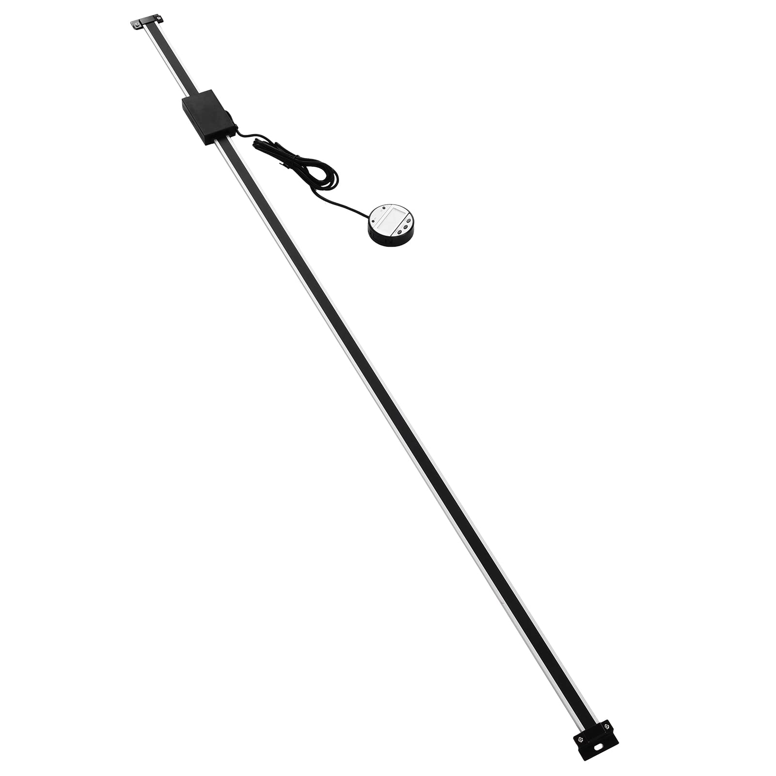 Marhynchus Marhynchus Lectura Digital Lineal, Regla LCD de Acero Inoxidable para Medición de Precisión, Escala Imperial Métrica de 0 a 1000 Mm para Maquinistas y Entusiastas del Bricolaje (Cuadrado