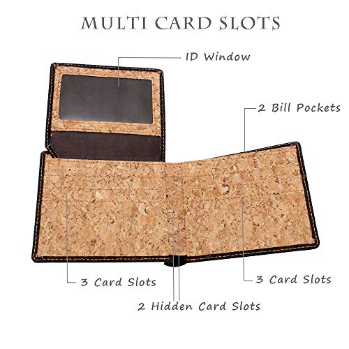 boshiho Cork RFID Wallet