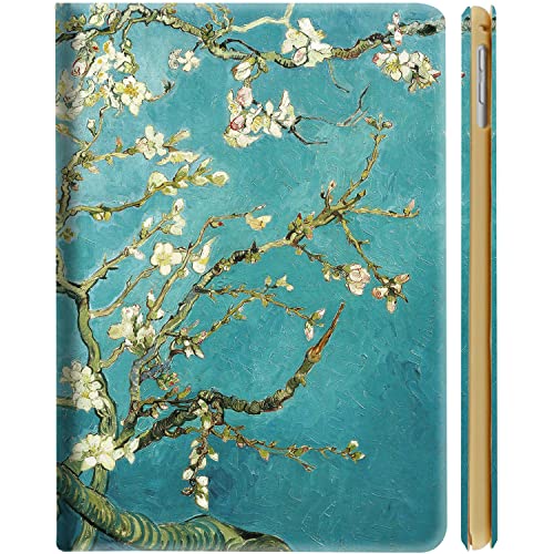 Image of DuraSafe Cases for iPad 8.3 Inch Mini 6th [ Mini 2021 6 Gen ] A2567 A2568 A2569 MK7M3HN /A MLWL3HN /A MK7R3HN /A MK7P3HN /A MLWR3HN /A MK7X3HN /A Printed Smart PU Leather Flip Folio Book Cover - Blossom