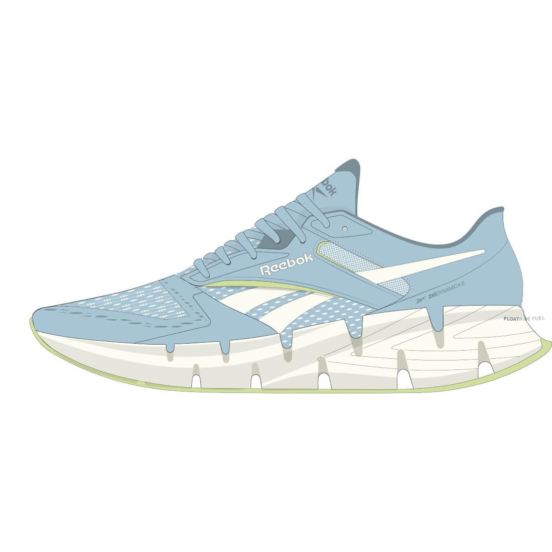 Reebok Kobiety Zig Dynamica 5Sneaker