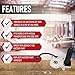 4WD Transfer Case Shift Encoder Motor - Compatible with Chevy, GMC & Cadillac Vehicles - Silverado, Tahoe, Avalanche, Suburban, Ram 1500, 2500, Sierra, Yukon XL - Replaces 19125571, 600910, 88962314