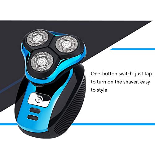 Barbeador elétrico masculino sem fio com indução recarregável para todo o corpo, barbeador flutuante