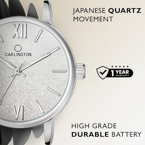 Image of Carlington Analog Watches for Women with mesh Strap - CT 2018