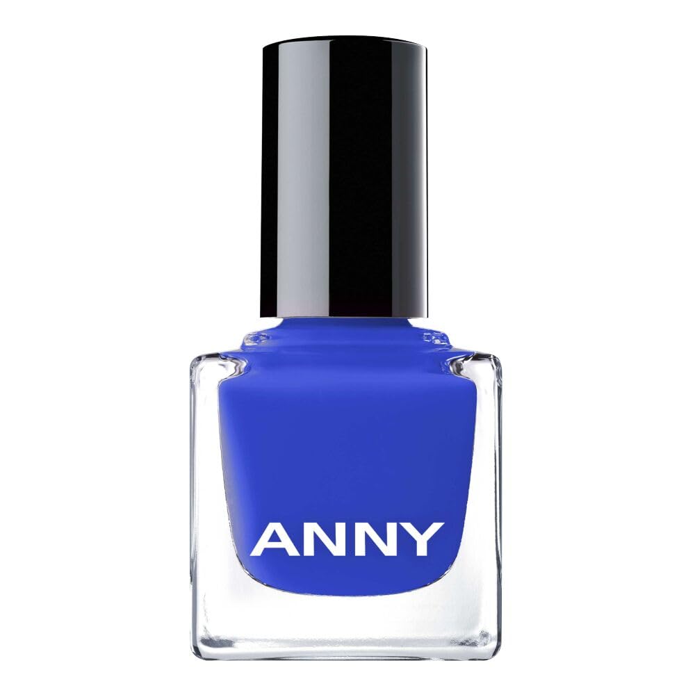 ANNY Nail Polish – Hochwertiger Farb-Nagellack mit langanhaltendem Glanz, splitterresistent und schnelltrocknend, Farbe: Blue Bay - 15 ml