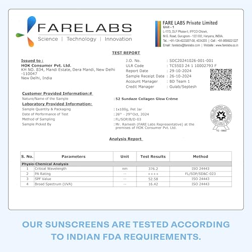 Image of Collagen Glow SPF50 Sunscreen Cream for Face | SPF 50+ PA++++ Sunscreen | Invisible Sun Screen | Broad Spectrum | For Oily & Dry Skin | No White Cast | Men & Women | 50 g