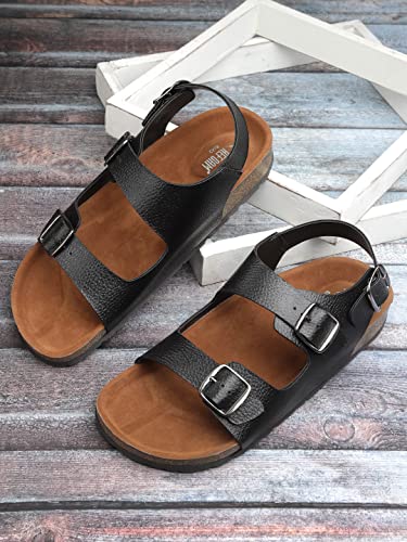 Image of REFOAM ORFMO-04 Men's Comfortable Slippers /Flip Flops Lightweight Flexible Arch Support Durable & Anti-Skid Daily Wear