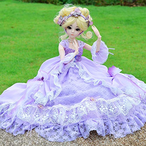Muñeca articulada 60 cm con ropa y accesorios miniatura 4