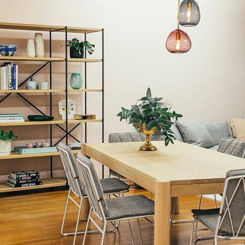 Vase rétro intérieur extérieur en fer pour arrangement floral durable