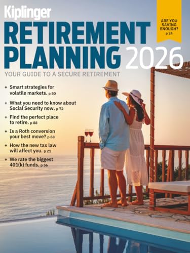 The Kiplinger Retirement Guide 2026: Your Guide to a Secure Retirement / Financial Planning Book for an Easy Stress-Free Retirement