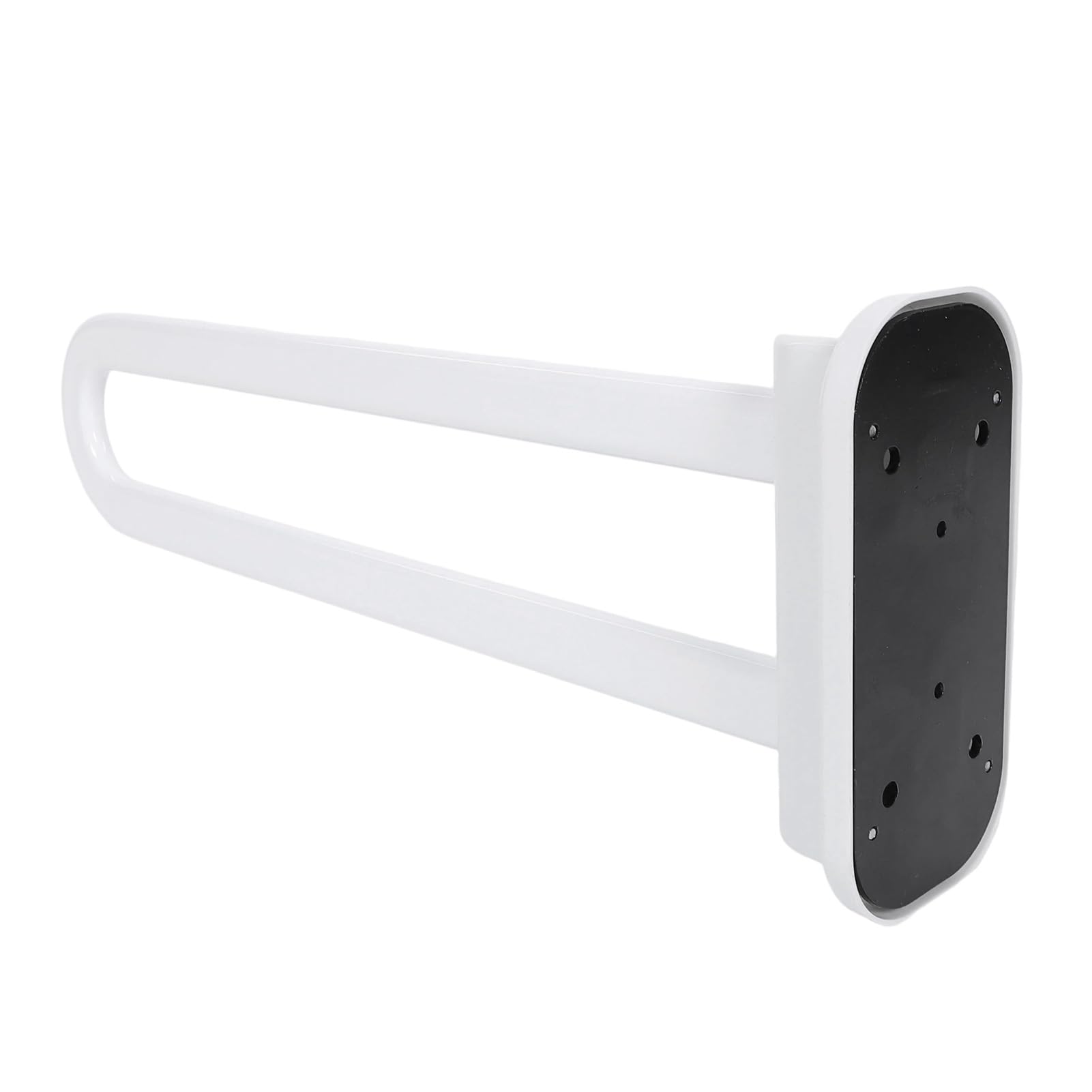 ZJchao Barra de Seguridad Abatible para Inodoro, Barra de Apoyo Plegable que Ahorra Espacio para Baños Pequeños, Altura Ajustable, Soporte Resistente para Personas Mayores y Asist