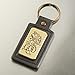 Black Faux Leather Keychain | Be Still and Know – Psalm 46:10 | Christian Gifts for Men
