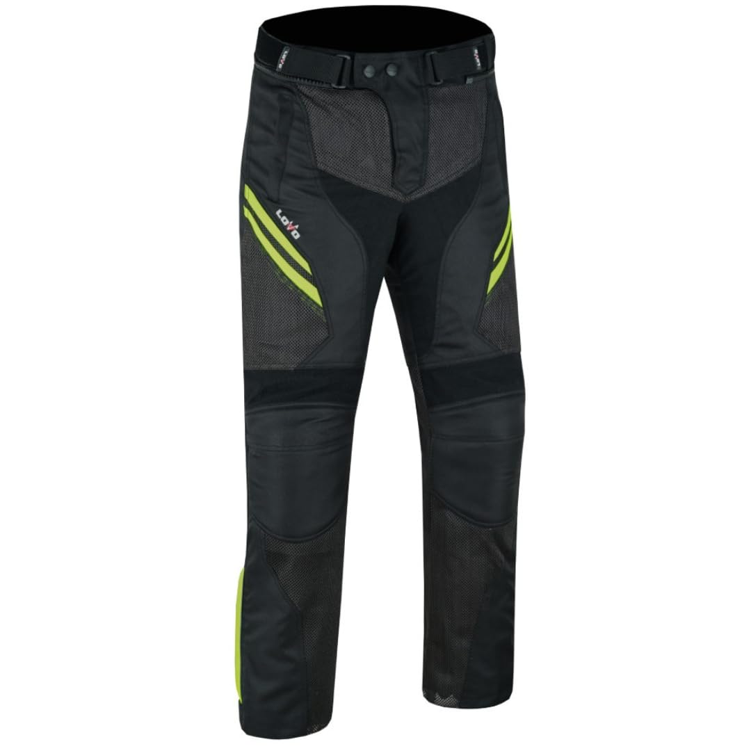 LOVO - Pantalon Moto Verano Unisex con Diseño Ventilado - Pantalones de Motociclismo para Hombre y Mujer - Ropa Moto Segura y Transpirable - Refuerzos en Rodillas y Caderas - Alta Durabilidad