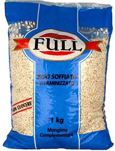 Crancy Riso Soffiato E Vitamine Per Cani, 1Kg