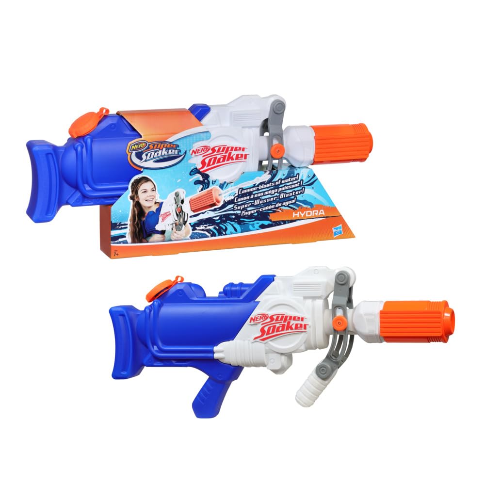 Amazon.com: SUPERSOAKER Nerf Hydra Water Blaster, 65 Fluid Ounce