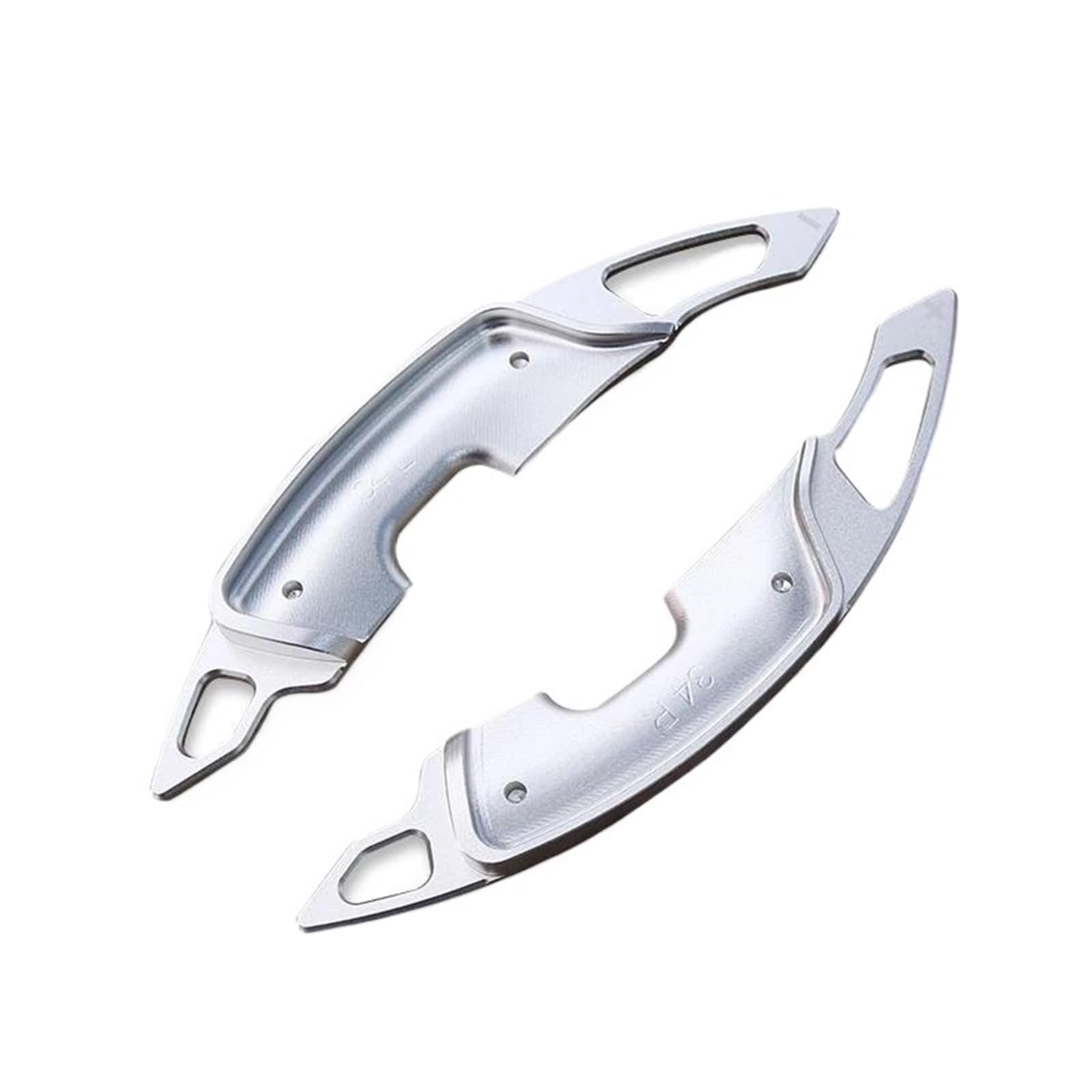 BVFSXHS Car Paddle Shift Accessories Car Steering Wheel Shift Extension Paddle for Lexus for NX RX 350h UX LX ES LS RZ LM LBX 2023 2024(Silver)