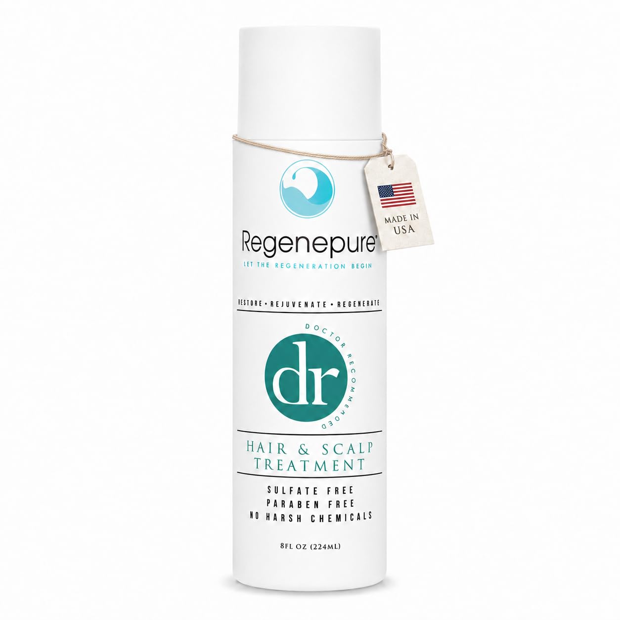 REGENEPURE DR DHT Blocker Clarifying Shampoo, Saw Palmetto & Salicylic Acid