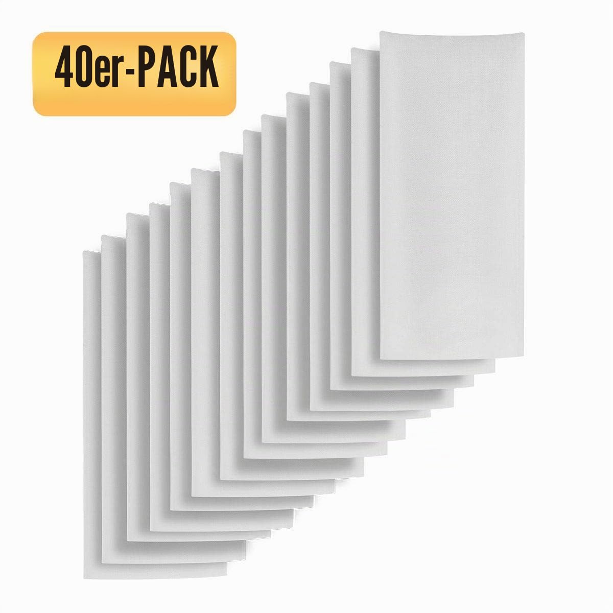 Dabpress 160 Micron Bulk Filter Pack, 40pc in Total - 2x4.5 Inches Nylon Filter Press Bags - Pairs It Well with Cylinder Pre Press or 2x4 Prepress Mold