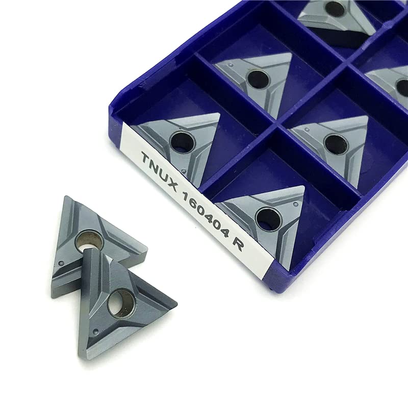 10 piezas TNUX160408R LT10 insertos de carburo para torno CNC miniatura 3