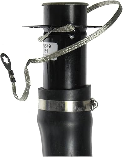 Vista 55 de TRQ Cuello de llenado de depósito de combustible negro compatible con Toyota Sienna 2004-2010