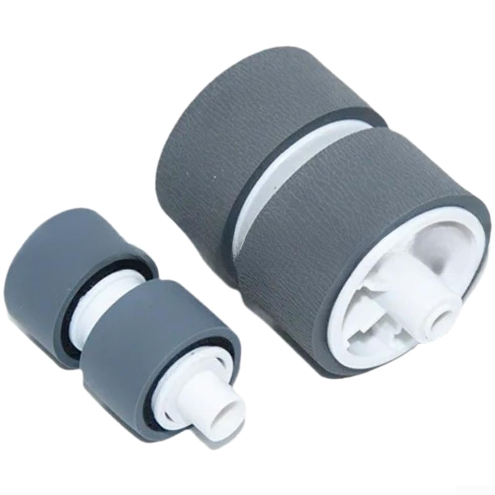 Kit rullo di raccolta e separazione per scanner Canon DR C125 DR C225 DR C255 DR C225II e DR C225W rullo di alimentazione carta di ricambio in PVC facile installazione (A)
