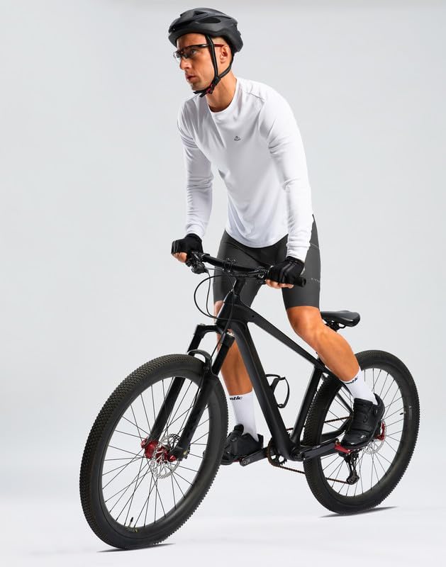 Bikewa Men's Bike Shorts 4D Padded Cycling Shorts for Men Road Riding Biking Bicycle Zipper Pockets - Image 6