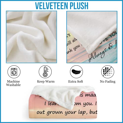 Giftsformomfromdaughterorsontomymomblanketthoughtfulmothersdayorbirthdaygiftcozypresentformothermamaormommywarmandsoftblanket50x60inches Urban Country Home Decor Gifts for mom from daughter or sonto my mom blanket thoughtful mothers day or birthday gift cozy present for mother mama or mommy warm and soft blanket 50×60 inches urban country home decor