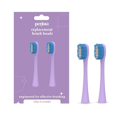 Perfora Replacement Brush Heads For Perfora Electric Toothbrush Model - 002 | Effective Brushing & Plaque Removal For He