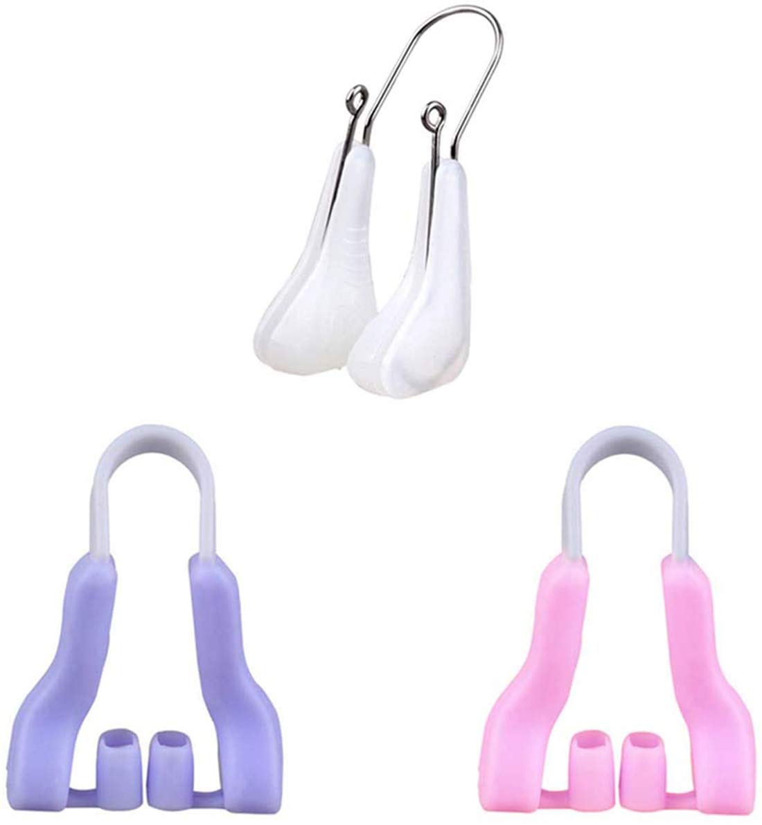 Starthi Nose Shaper Clip Nose Up Lifting Shaping Clip Clipper Shaper Beauty Tool Set 3Pcs