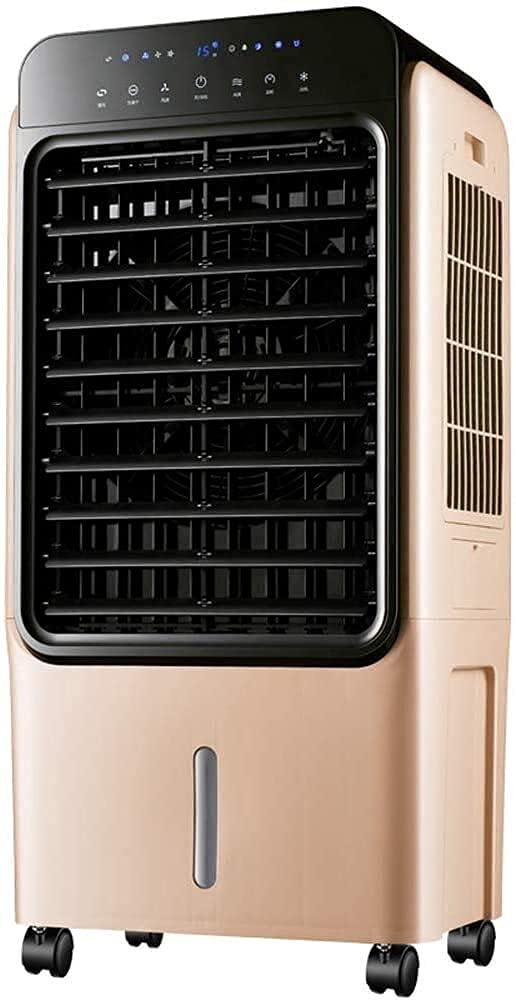 GHHVFEC Air Cooler Evaporative Portable Evaporative Air Conditioner, Remote Control Mute Air Cooler With Fan, Humidifier And Purifier Water Cooled Fan Indoor-remote 22 * 10 * 11 In