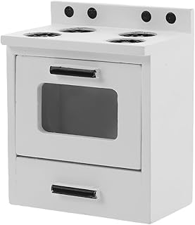 Abaodam Miniatur-küchenmöbel-Set Für Puppenhäuser Realistischer Gasherd Mini-kochfeld Modell Spielzeug Für Junge Mädchen Fördert Kreatives Rollenspiel Und Motorische Fähigkeiten