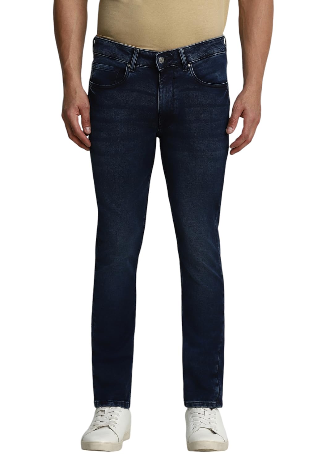 louis philippe Men's Skinny Fit Mid Rise Jeans-picture-17