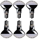 ミニレフ電球 50W形 口金E17 KRR50E17 100V・110V 45W 10%省エネ クリプトンガス入り アルミニウム真空蒸着 長寿命タイプ 業務用包装（レフ球 ミニレフ球 ミニクリプトン クリプトンレフ球）KR100/110V45W F・R LR110V50WSK (【６個セット】)