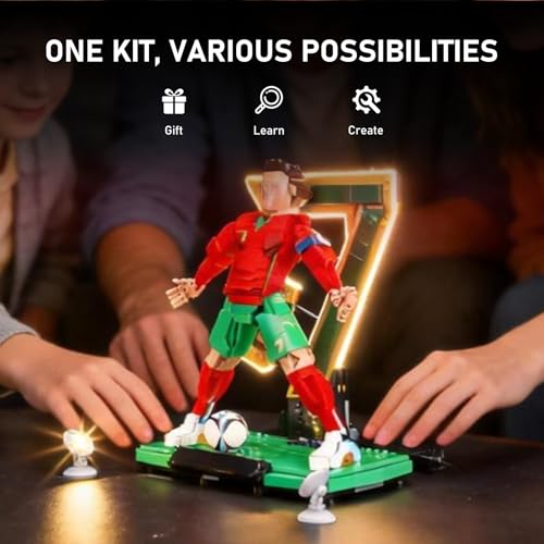 Kit de luces LED Briksmax para Lego Cristiano Ronaldo 43016 3