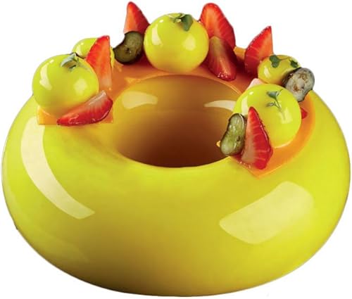 Pavoni Molde de silicona para hornear Pavocake, forma de anillo