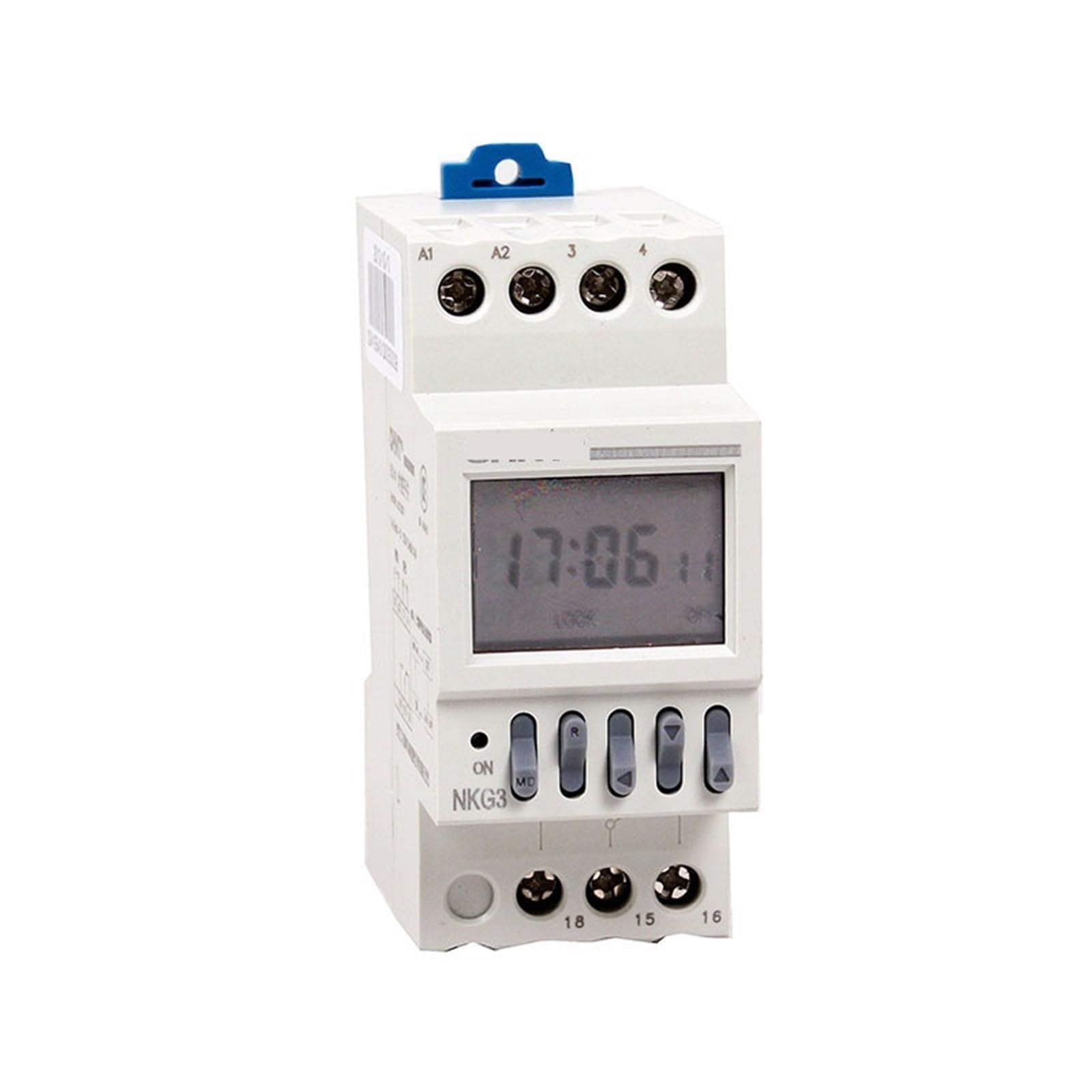 VXAXPOHZA NKG3 NKG-3 Timer Relay LCD Microcomputer Time Switch Sunrise Sunset Based On Latitude DIN Rail Digital PROGRAMMABLE