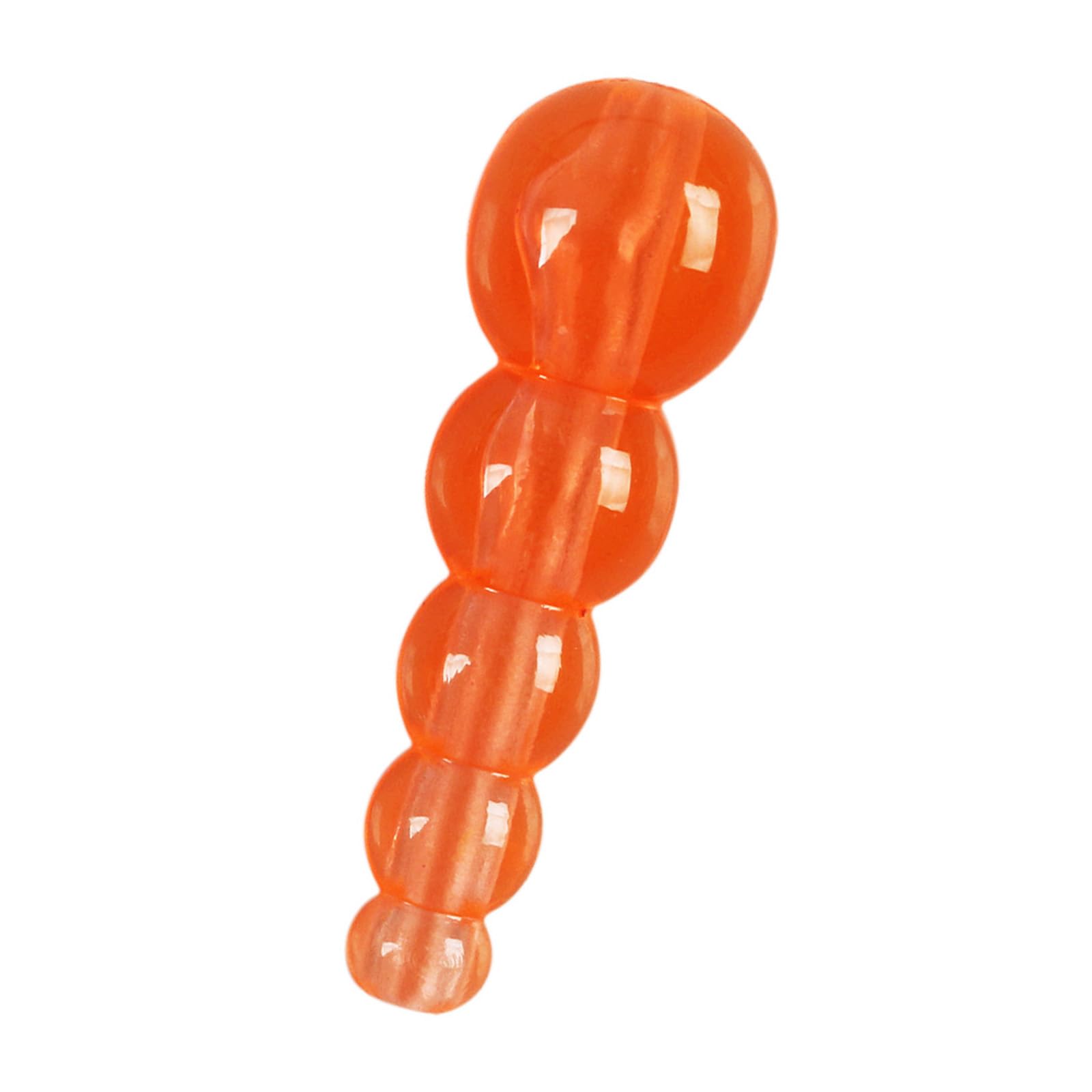 Kalttoy A 50Pcs Stacked Fishing Beads Lures Tackle 19Mm Spinner Making Ccessories Fishing Tool Spinner Lures Making Supply Beads