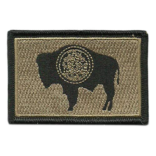 Gadsden and Culpeper Tactical State Patch - Wyoming - View Colors