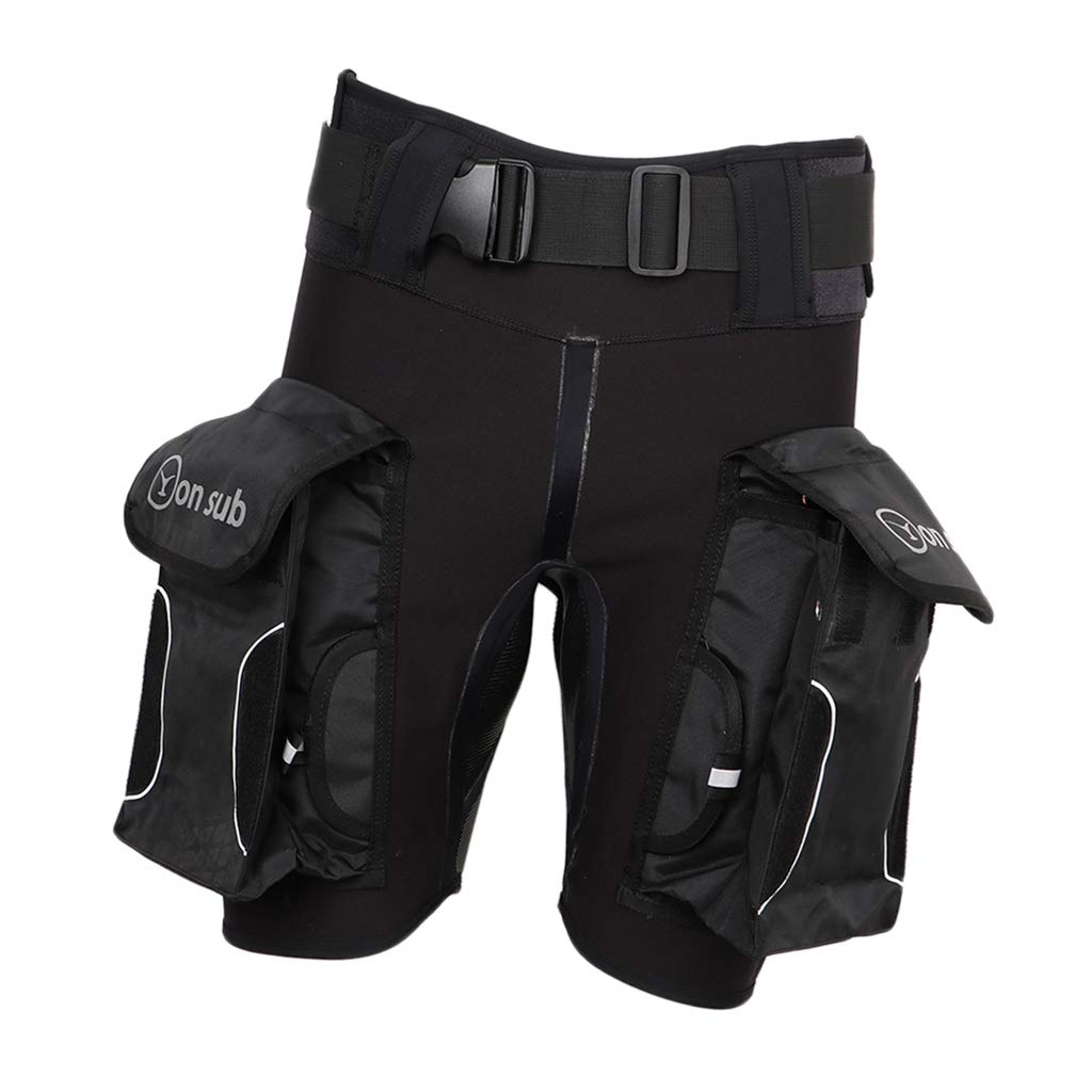 Buy Perfeclan Scuba Diving Wetsuit Tech Shorts with Large Cargo Pocket