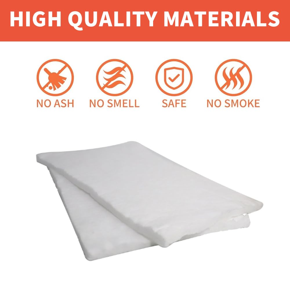 Lot De 30 Laines Céramiques Pour Bioéthanol, Laine Céramique Pour