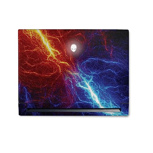 Image of MightySkins Skin Compatible with Alienware M18 R1 (2023) Full Wrap Kit - Color Lightning | Protective, Durable, and Unique Vinyl Decal wrap Cover | Easy to Apply & Change Styles | Made in The USA