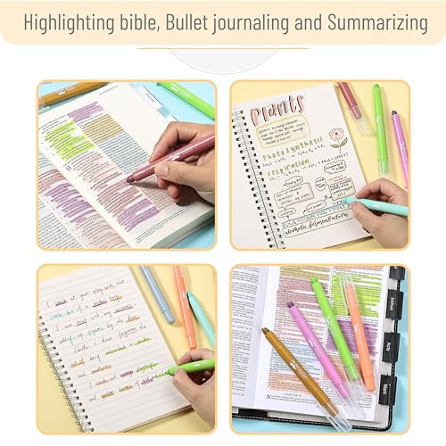 Image of Mr. Pen- No Bleed Gel Highlighters, Assorted Colors, 8 Pack | Bible Highlighters and Pens No Bleed, Bible Markers for Study, Journaling, School Supplies and Accessories