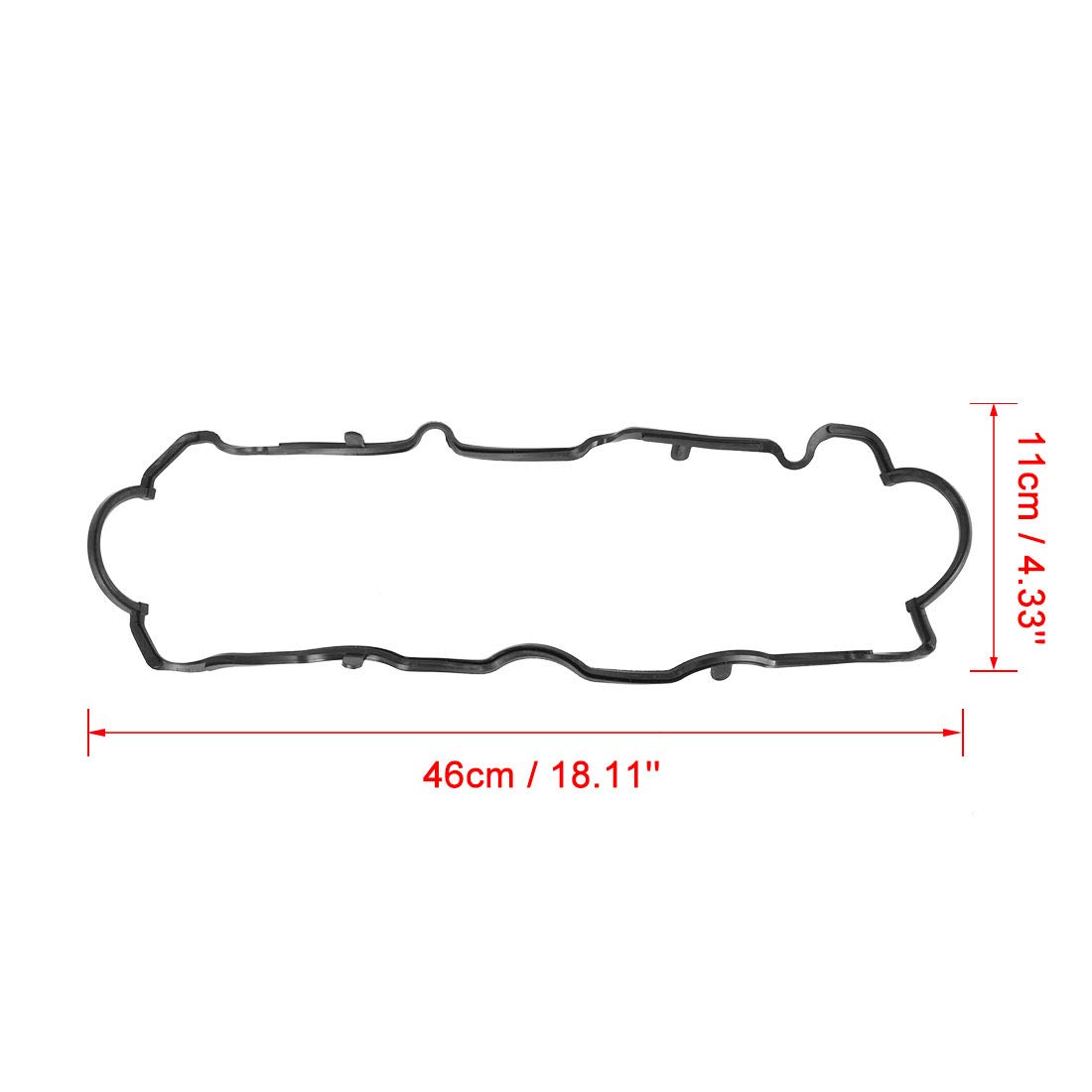 ZHUQUE Coperchio Valvola Motore Con Guarnizione Per Audi, Seat, Skoda, VW | Ricambio 038103469AE - Foto 9