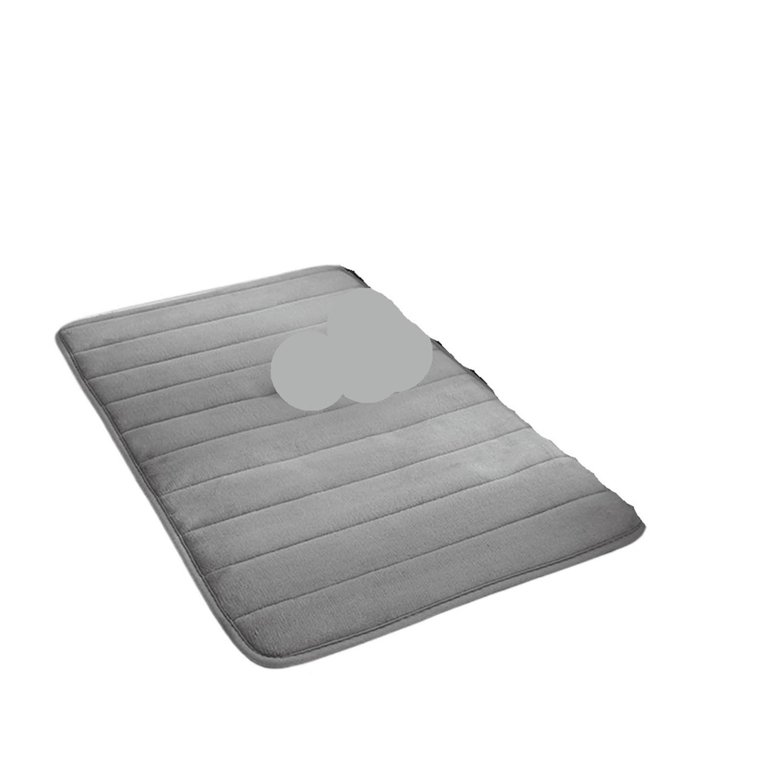 Shower Mat Absorbent Bath Mat Non Slip Rugs Bathroom Carpets Soft Memory Foam Floor Bedroom Toilet Shower Rug Home Decor(Grey)