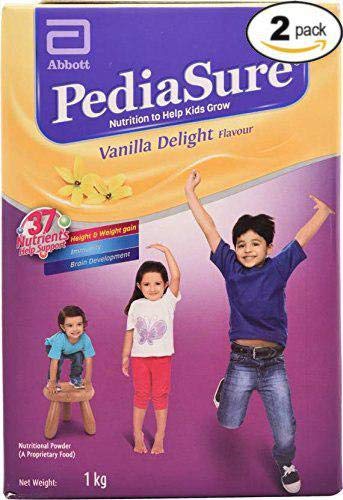 PediaSure Vanilla Delight 1Kg/35.2Oz - Case - for Kids 2 years to 10 years - pack of 2