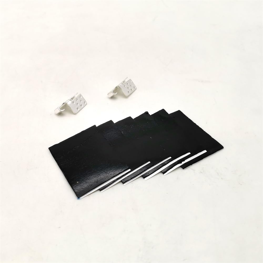 Floor Heating Accessaries Back Daub Sealed Insulation Pastes and Clips for Floor Heating Film Joints Satisfied(20 Clips 60 pastes)