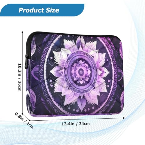 Funda Mandala Boho Floral para portátil 13-14 pulgadas miniatura 3