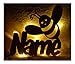 Produktbild Schlummerlicht24 Led Deko-Nachtlicht"Biene" mit Name nach Wunsch, ideales Geschenk für Mädchen Junge Mann Frau
